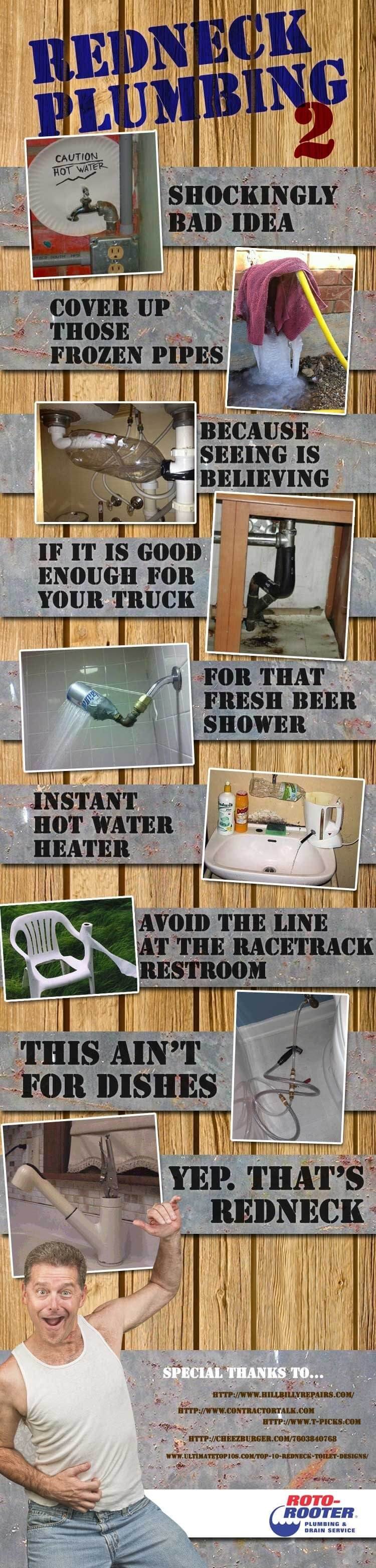 redneck plumbing